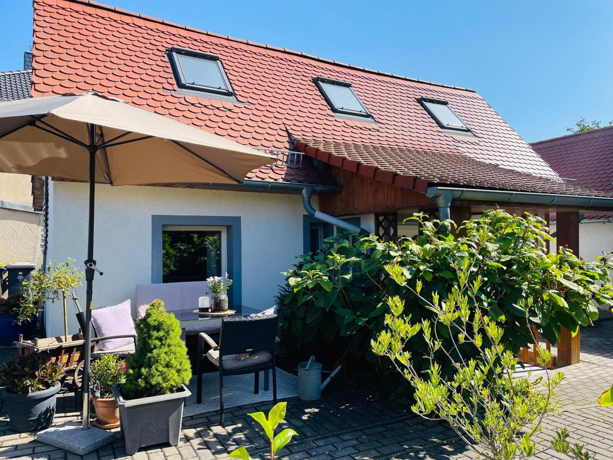 Ferienhaus Neuseenland Grosszossen Luaran gambar